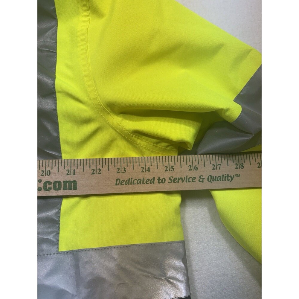CornerStone ANSI 107 Class 3 Economy Waterproof Insulated Bomber Hooded Jacket - Picture 7 of 7